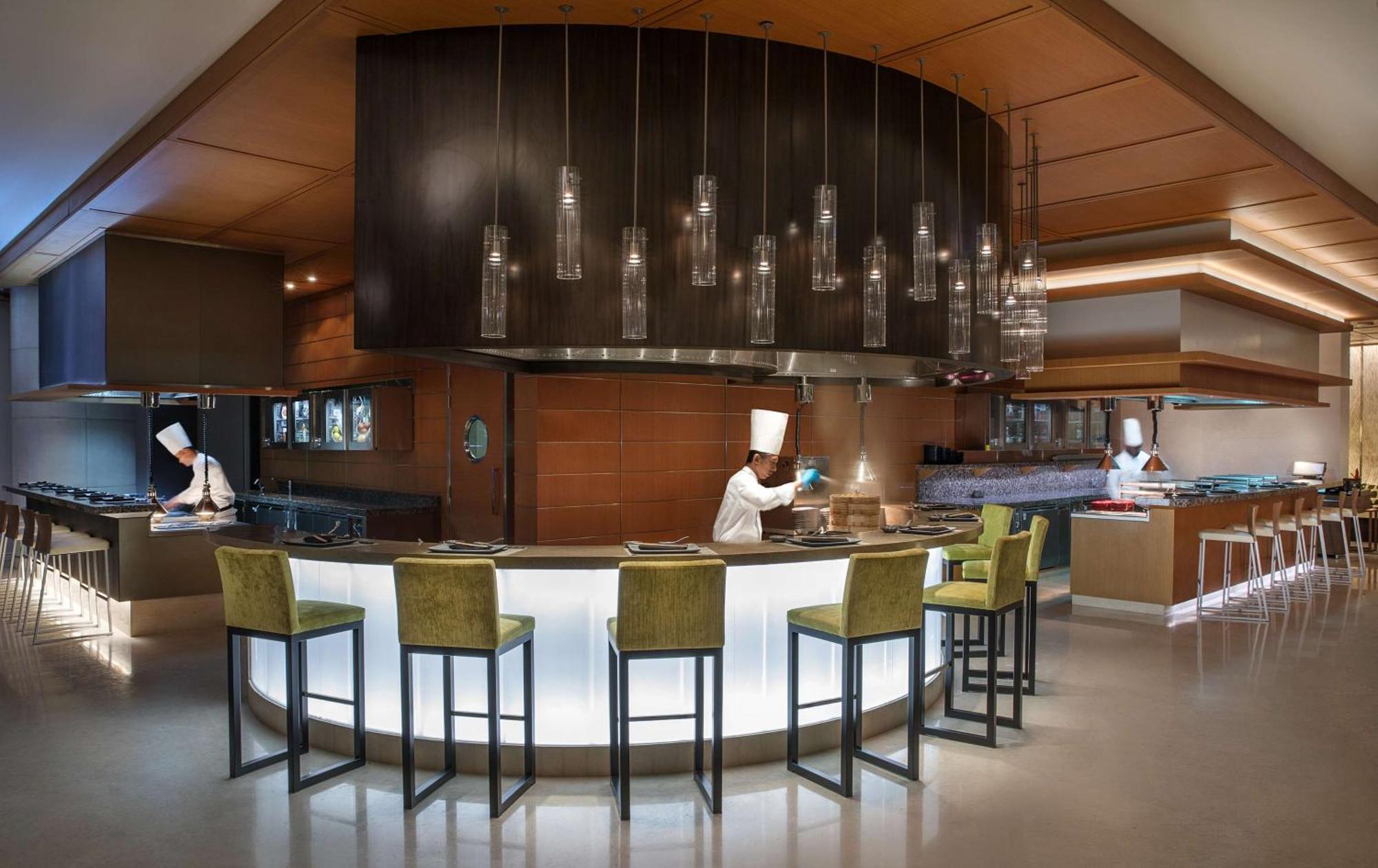 Hilton Riyadh Hotel & Residences Exteriör bild The kitchen at the restaurant